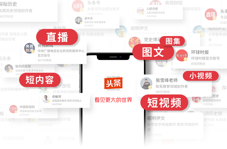 10000+優(yōu)質(zhì)頭條媒體資源，助力頭條優(yōu)化