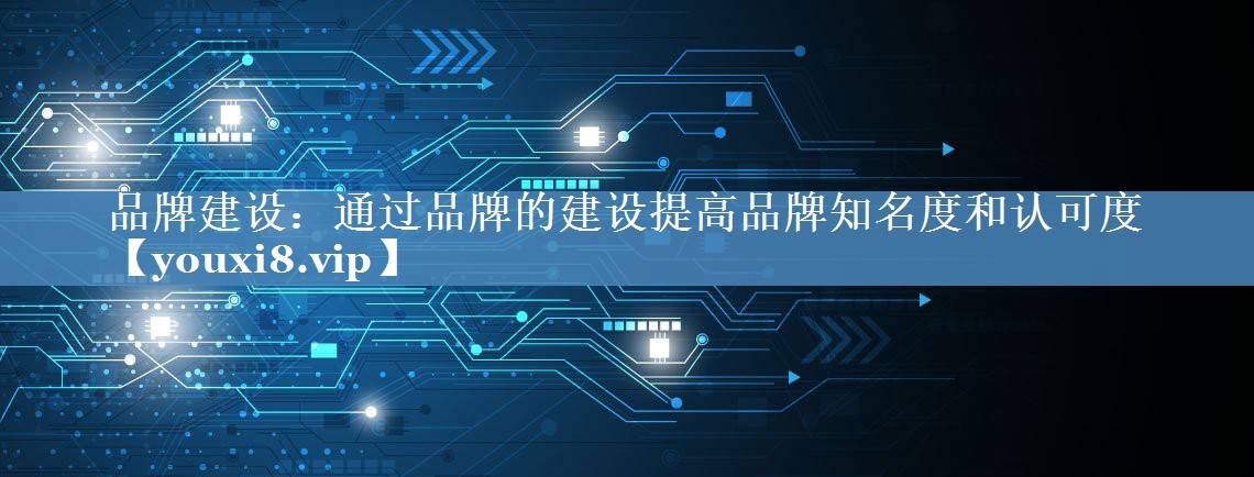 品牌建設(shè)：通過品牌的建設(shè)提高品牌知名度和認可度